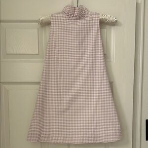 Lilac Gingham Sleeveless Dress